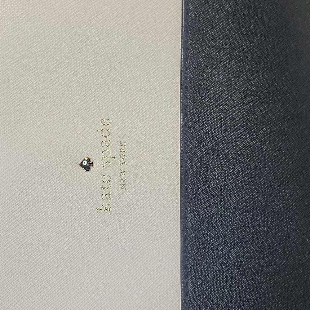 KATE SPADE Black and White Bicolor Tote19X11 inches - Picture 2 of 9